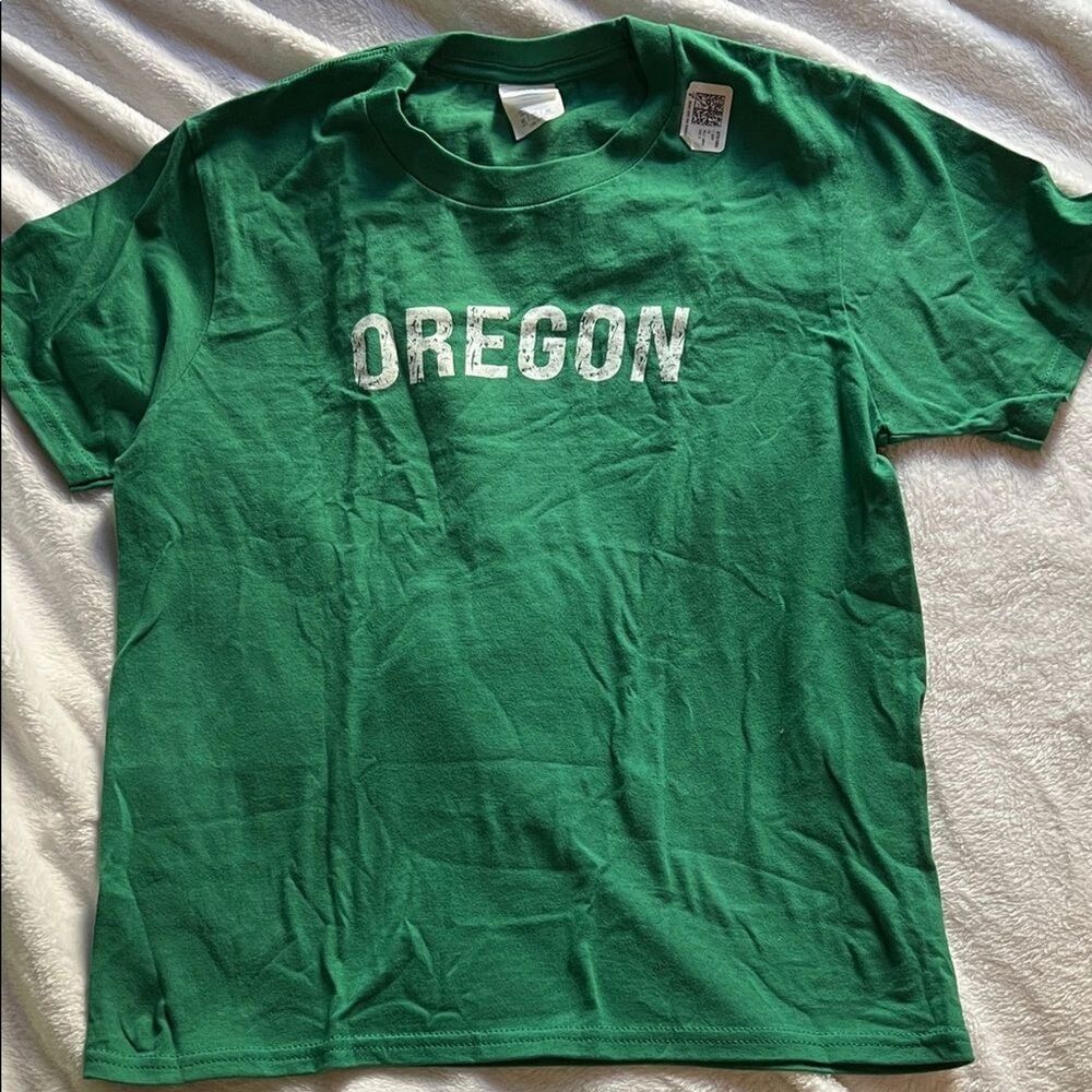 Oregon youth T-Shirt Green  (Youth M)